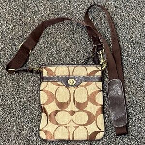 COACH Crossbody bag - brown logo